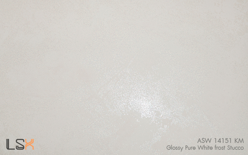 Glossy Pure White Frost Stucco product_closeup_image