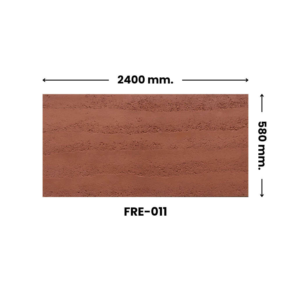 Flexira - Rammed Earth สี Brown Red แผ่นดินอัด แผ่น MCM product_closeup_image